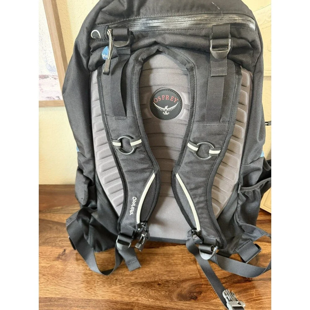 Osprey Focus Backpack Blue Black And Gray Large 20